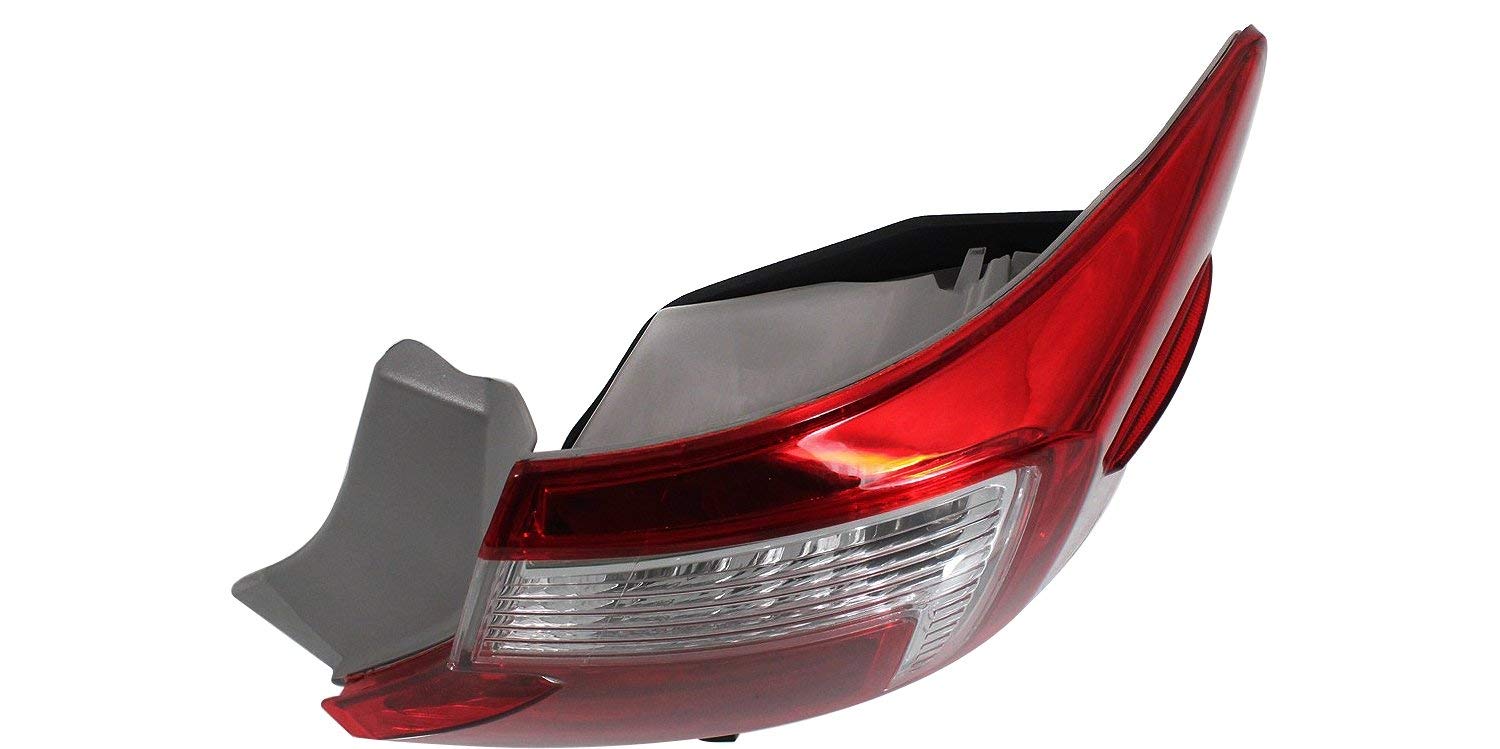 Garage-Pro Aftermarket Tail Light Assembly for 2012-2014 Toyota Camry - Red & Clear Lens - Driver & Passenger Side Set of 2 - Enhance Safety & Style for Night Driving & Car Customization