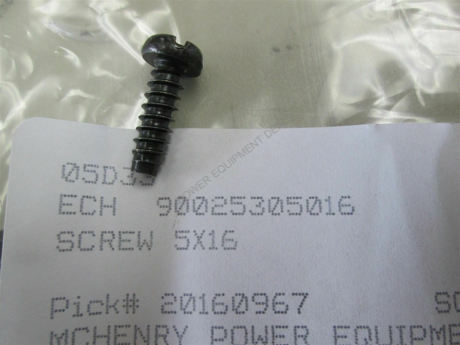 Genuine Echo & Shindaiwa Replacement Screw 5x16mm - Compatible with Chainsaws & Power Tools for Outdoor Maintenance & Landscaping