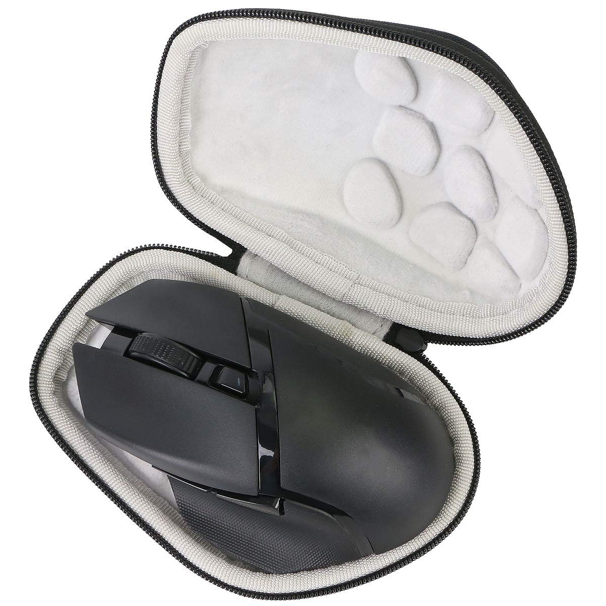 Khanka Hard Travel Case for Razer Basilisk X HyperSpeed Wireless Gaming Mouse - Protective Storage for Travel & Gaming Accessories