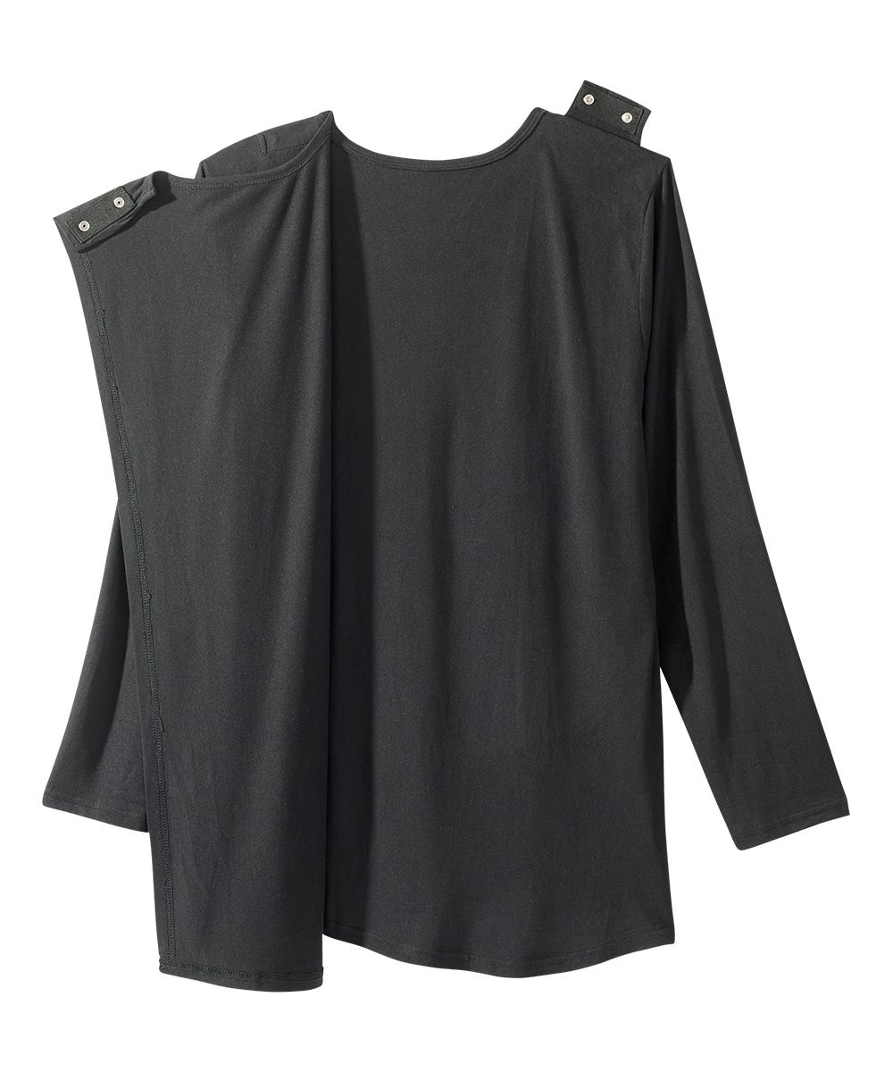 Elegant Women's Open Back Embellished Long Sleeve Top - Sexy Party Blouse for Night Out, Date Night & Special Occasions