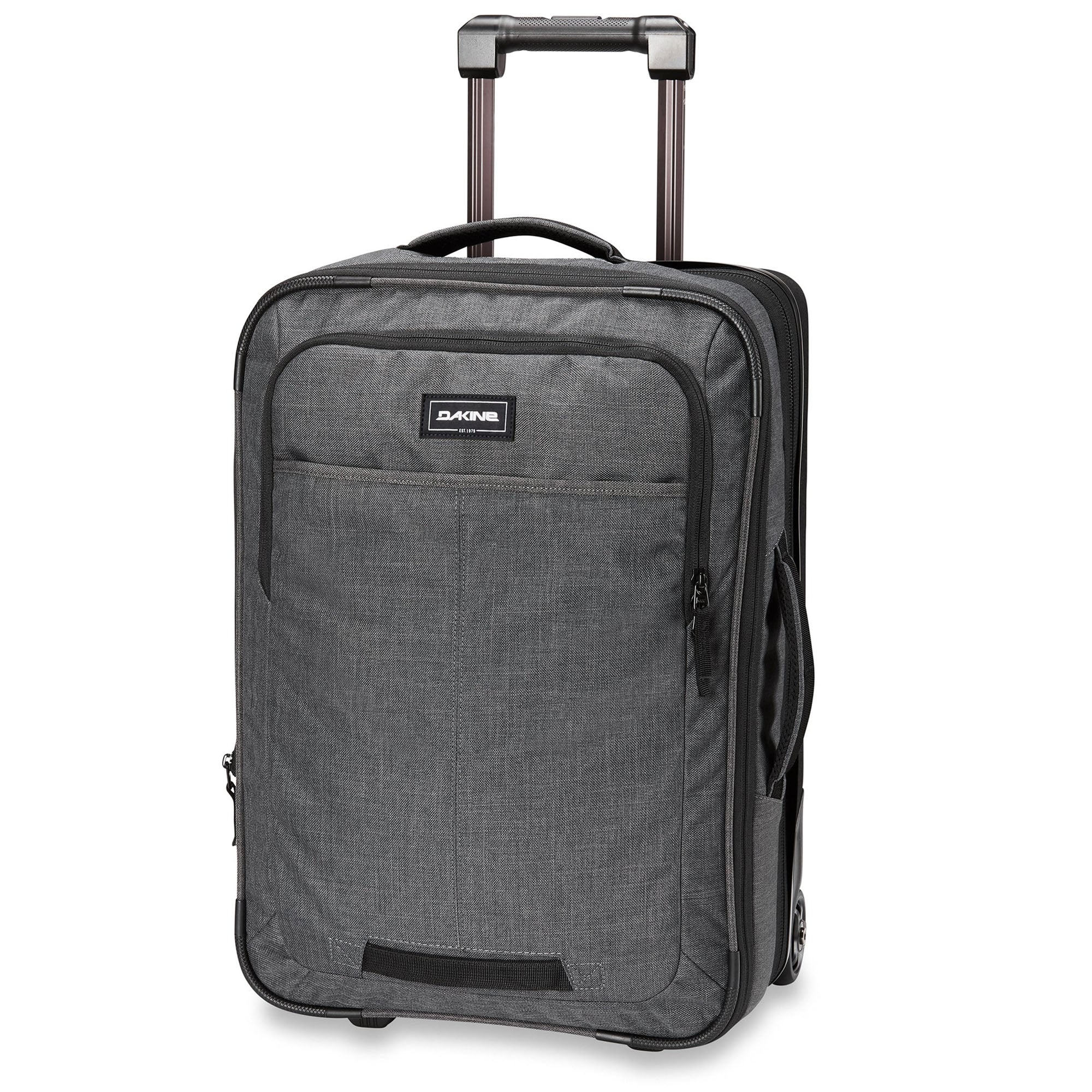 Dakine Status Roller 42L+ Travel Duffel Bag - Carbon Black - Perfect for Air Travel, Gym & Outdoor Adventures