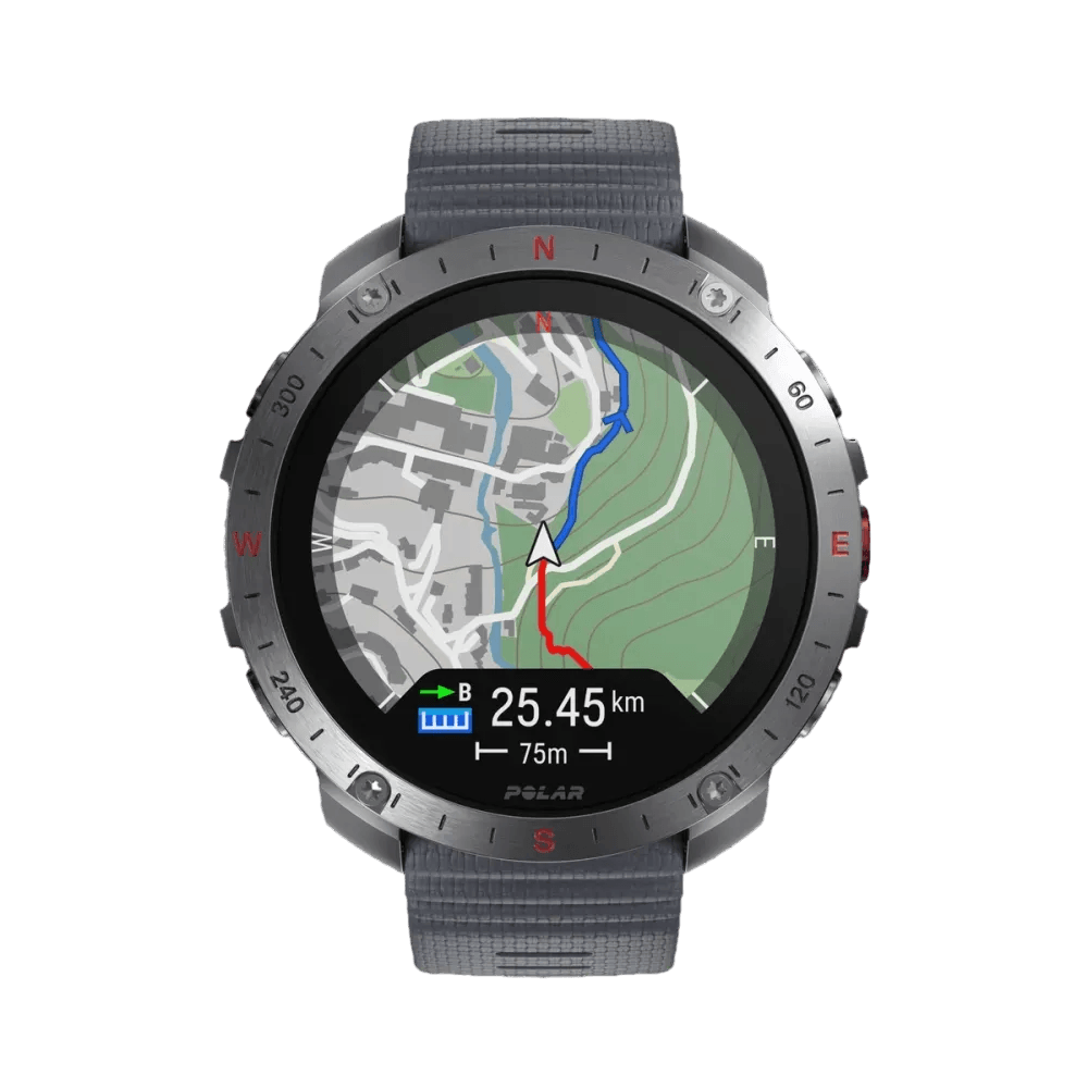 Polar Grit X2 Pro Premium GPS Smart Sports Watch - Multisport Fitness Tracker with Heart Rate Monitor, Waterproof Design for Running, Cycling & Outdoor Adventures