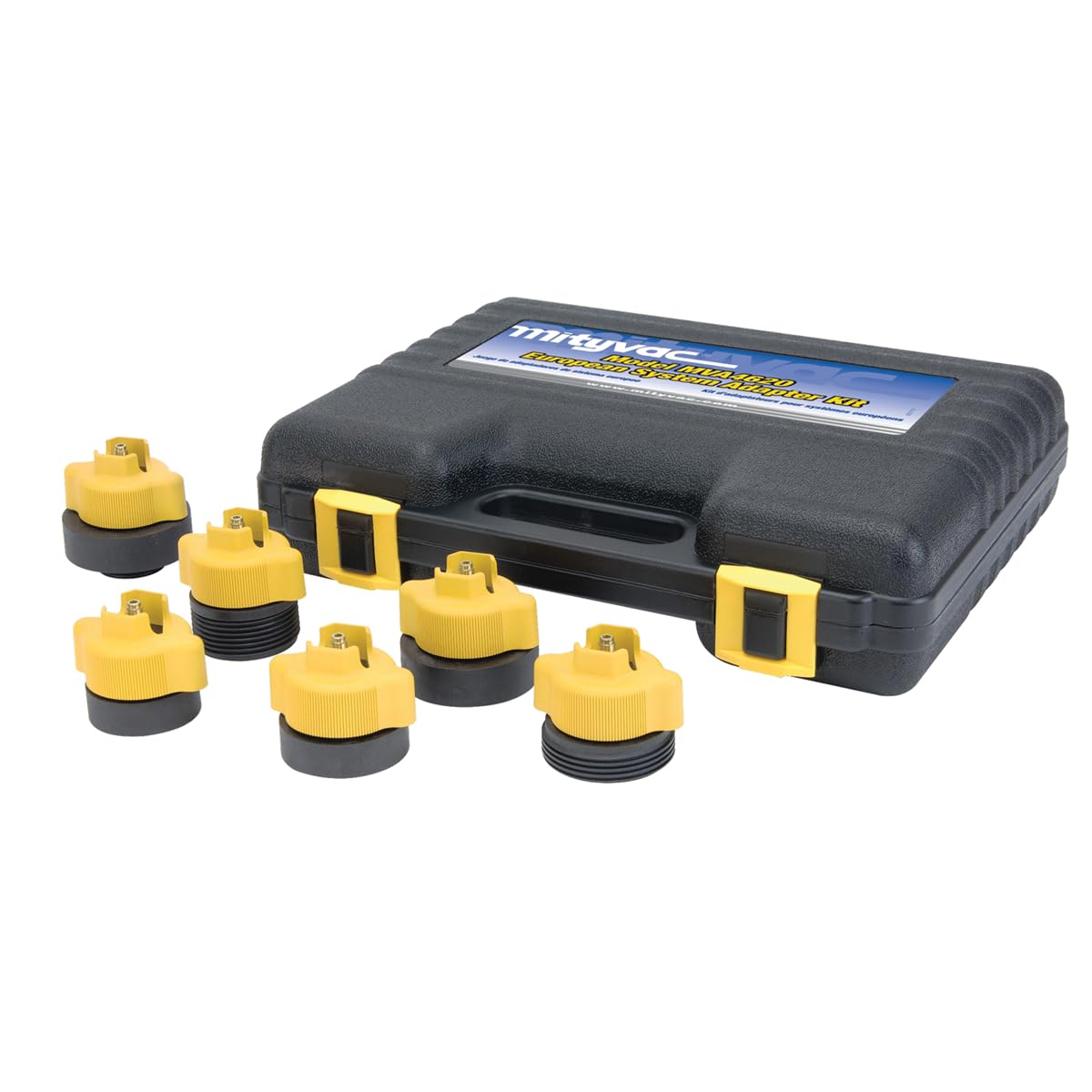 Mityvac European System Adapter Kit - Universal Brake Bleeding Tool for European Vehicles | Perfect for DIY Car Maintenance & Professional Auto Repair Shops