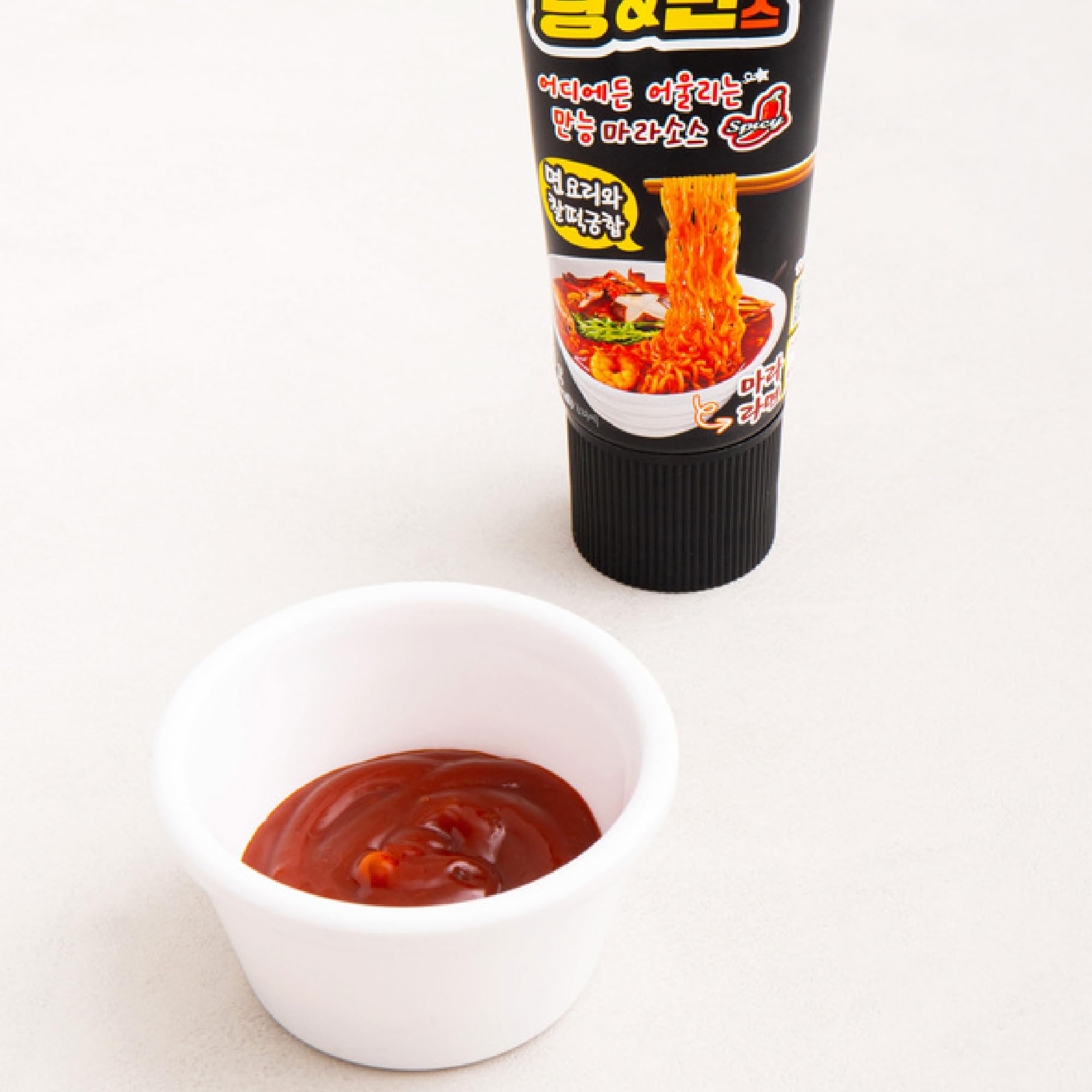 Authentic Korean Mala Hot Sauce 120g (4.87oz) - Spicy Sichuan Chili Paste for Noodles, BBQ, Hot Pot & Asian Cooking - Made by Korean Chef - Perfect for Stir Fry, Dipping Sauce & Marinades