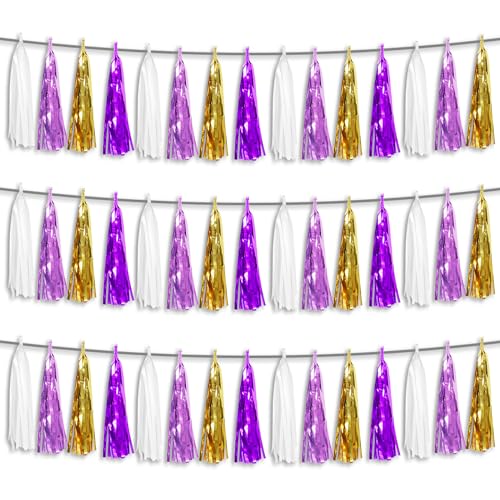 White Light Purple Purple Gold
