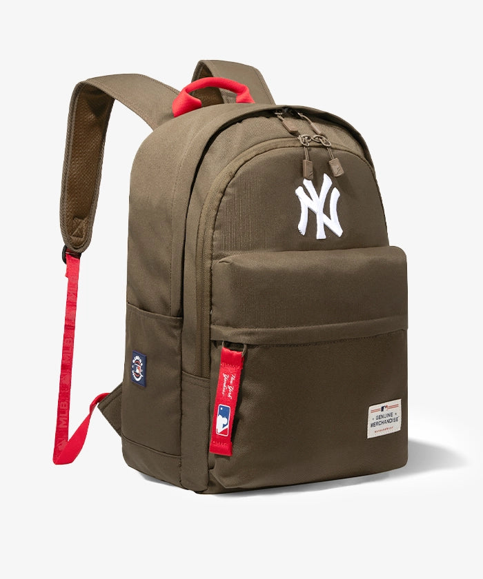 MLB New York Yankees Official Laptop Backpack 15.6 Inch - Stylish College School Bag for Men & Women - Perfect for Work, Travel & Sports Fans