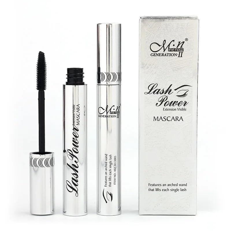 Oil-Free Waterproof Mascara for Eyelash Extensions & Natural Lashes - Long Lasting, Volumizing & Curling Formula | Perfect for Daily Wear, Special Occasions & Sensitive Eyes