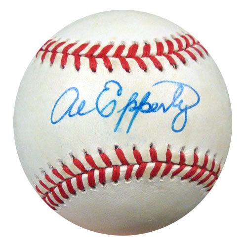 PSA/DNA Certified Al Epperly Autographed Official MLB Baseball - Los Angeles Dodgers & Chicago Cubs Memorabilia #S52699 - Perfect for Sports Collectors, Man Cave Decor, and Gift for Baseball Fans