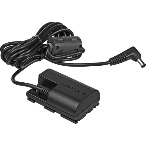 Original Canon DC Coupler DR-E6 Power Adapter Replacement for Canon EOS Cameras - Perfect for Travel Photography & Studio Shooting