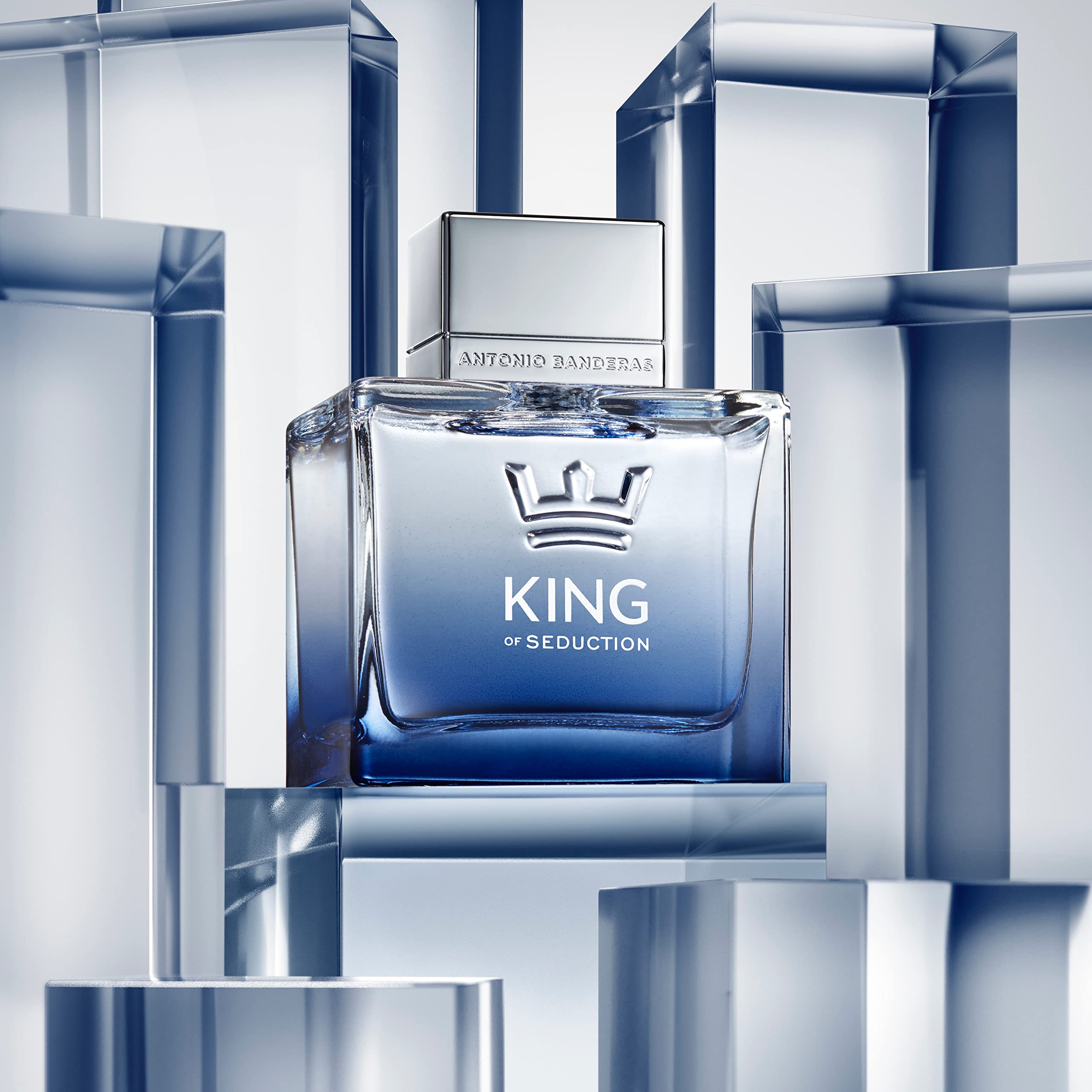 Antonio Banderas A. Banderas King of Seduction Eau de Toilette Spray for Men - Long Lasting Fragrance for Date Night, Special Occasions & Daily Wear