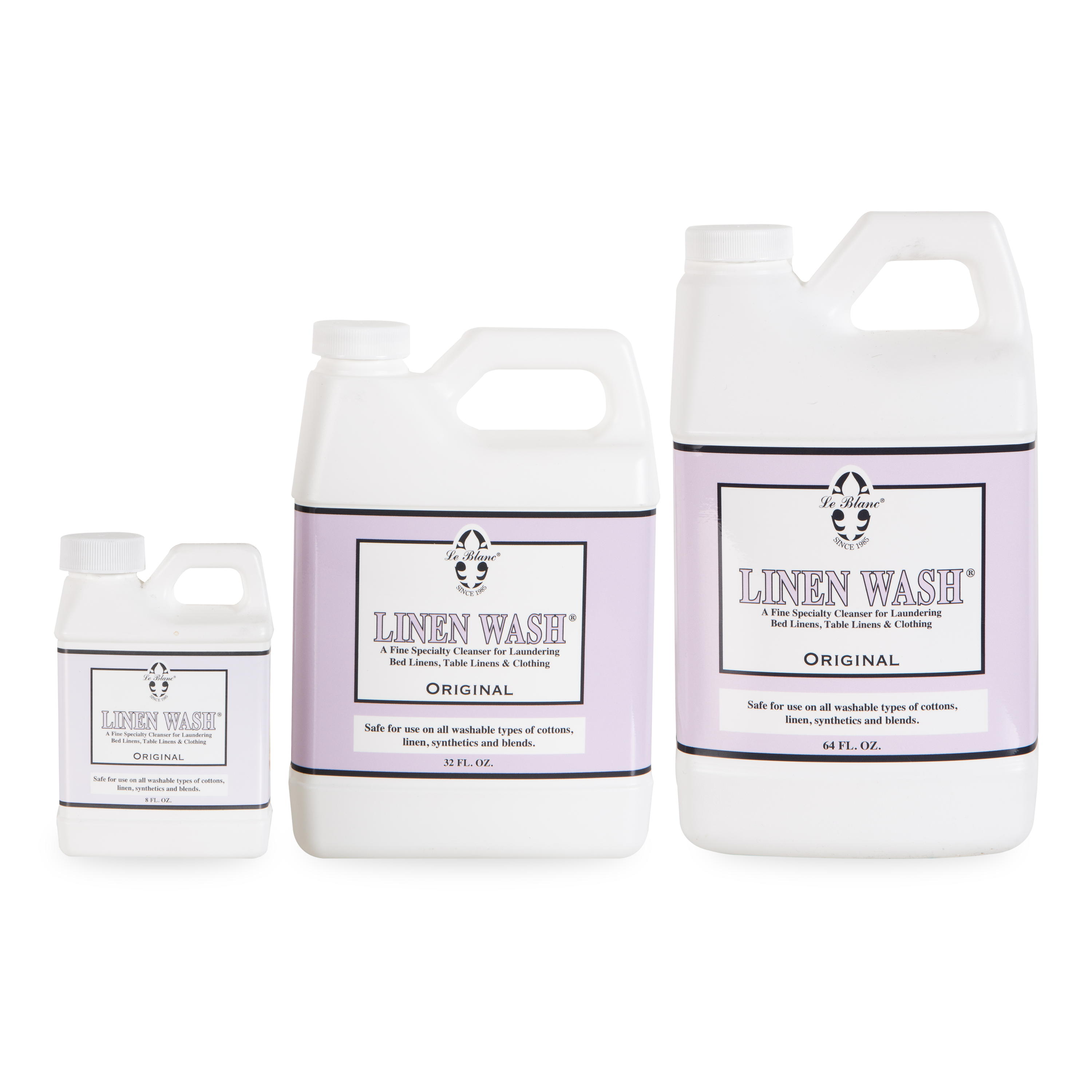 Premium Leblanc Linen Wash - Gentle Detergent for Delicate Fabrics & Natural Fibers | Ideal for Bedding, Table Linens & Luxury Clothing Care