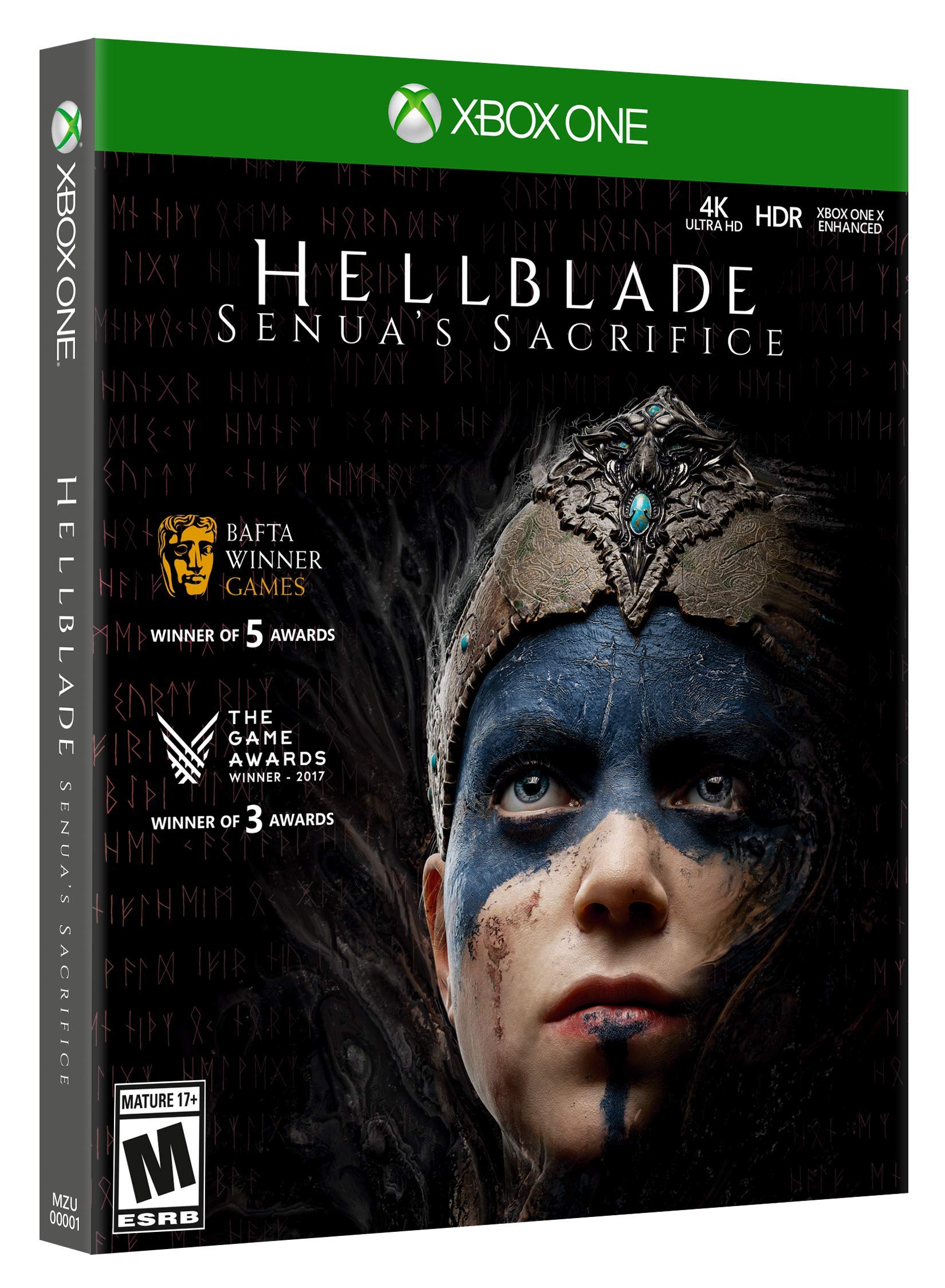 Hellblade: Senua's Sacrifice - Xbox One Game | Action-Adventure Psychological Thriller | Norse Mythology Inspired Story | Perfect for Dark Fantasy Fans & Horror Game Enthusiasts