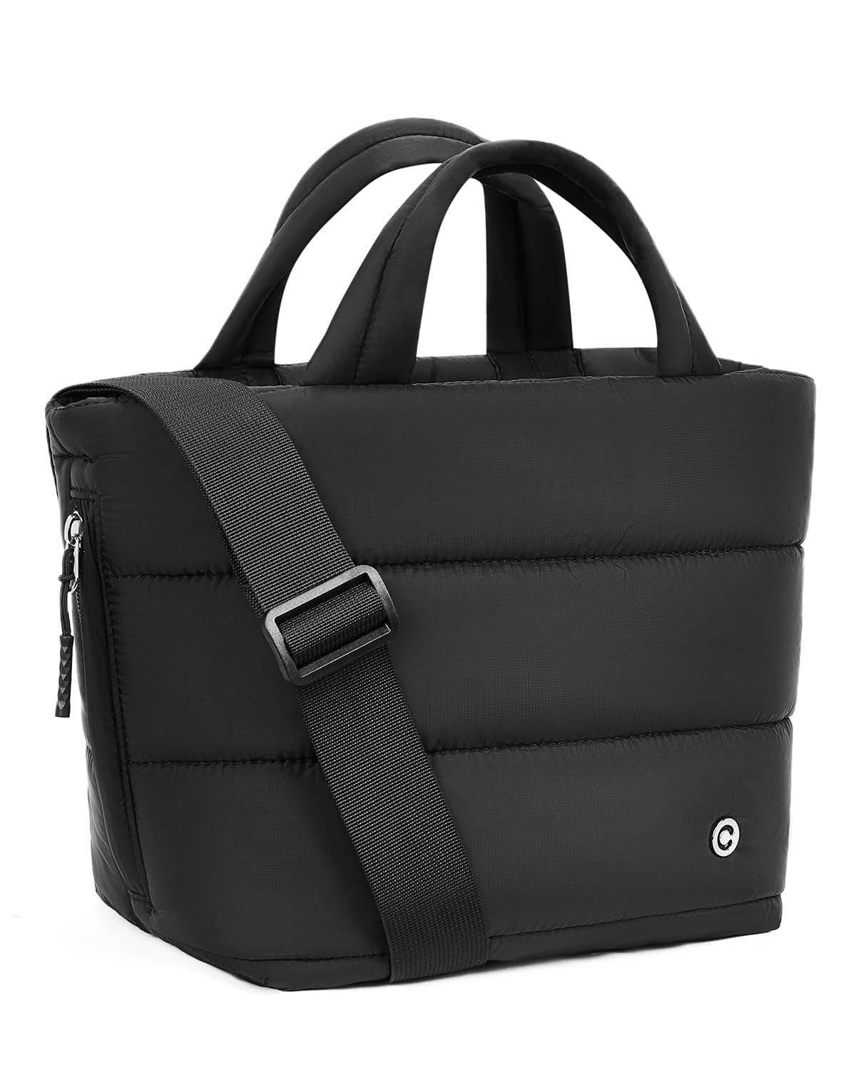 CHOLISS Quilted Puffer Tote Bag for Women - Nylon Crossbody Handbag for Travel & Daily Use