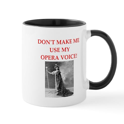 White/Black Inside - OPERA Mugs