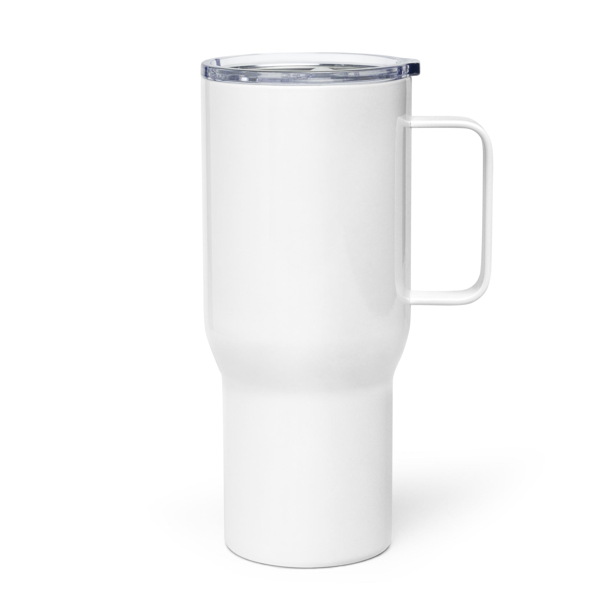 Insulated Travel Mug with Handle - Leak-Proof Stainless Steel Coffee Cup for Commuting, Hiking & Outdoor Adventures