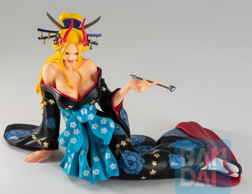 Bandai Ichibansho One Piece Masterlise Exbloom Black Maria Glitter of Ha Anime Statue - Premium Collectible Figure for Anime Fans & Home Decor