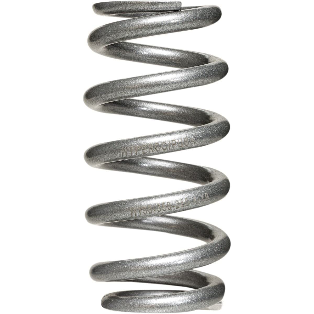 PUSH Industries 250 Series HyperCoil Silver Shock Spring - 450lb/in Spring Rate, 65mm Stroke - Premium MTB & Enduro Suspension Upgrade for Downhill & Trail Riding