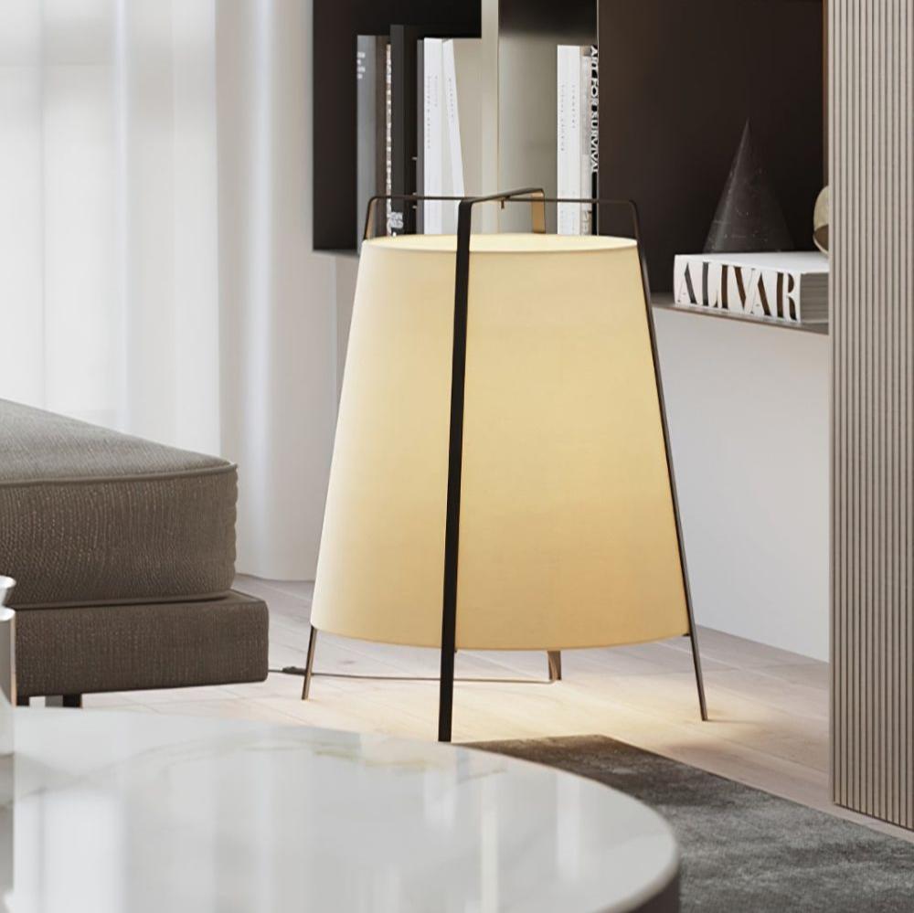 Luca Soft Glow Table Lamp - Modern Bedside Nightstand Light with USB Port, Dimmable Warm White LED for Bedroom, Living Room & Office Decor