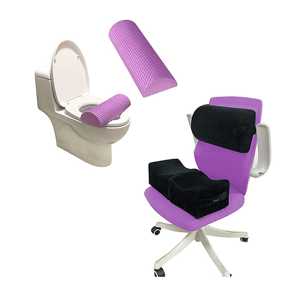 Post-Surgery BBL Pillow - Brazilian Butt Lift Recovery Cushion for Sitting, Driving & Chair Support - Comfortable Toilet Riser & Booty Pillow for Women - Perfect for Post-Op Care, Office & Car Use