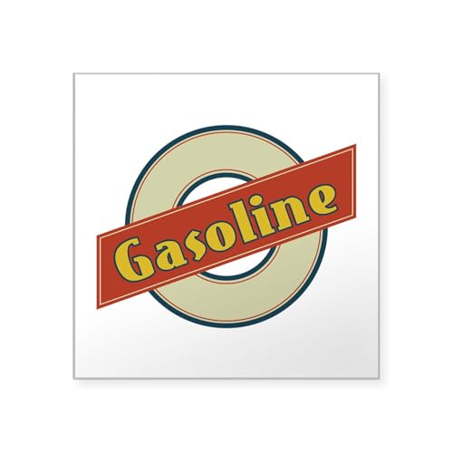 Clear - Gasoline Sticker
