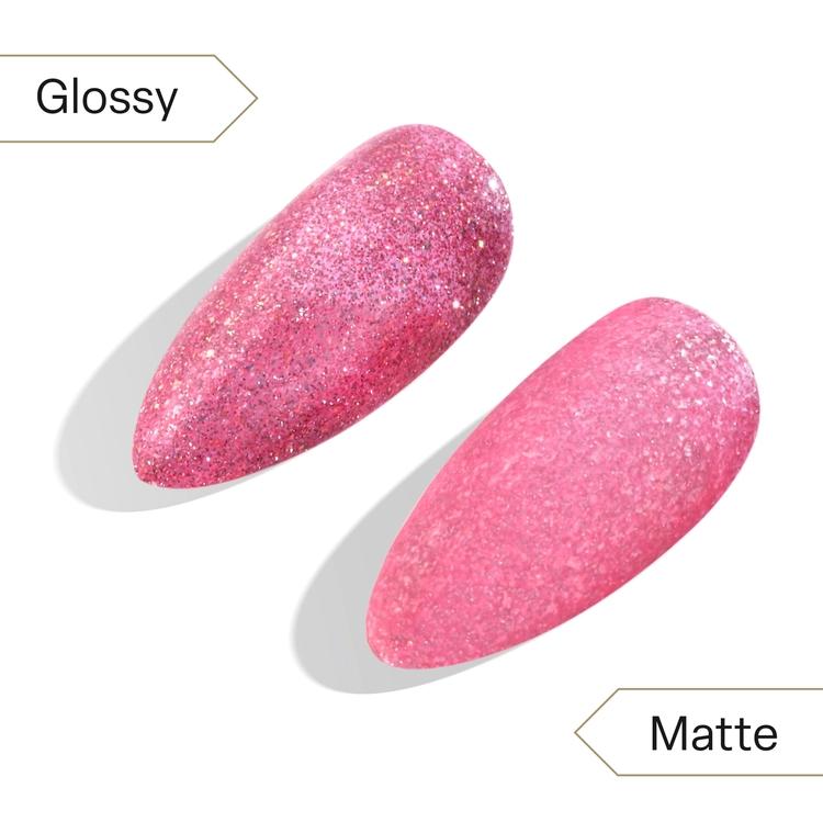 Apres Flash Glitter Gel FG10 - Kama/Karma Color - Professional Nail Art Glitter Gel for Salon & Home Manicures - Perfect for Parties, Weddings & Special Occasions