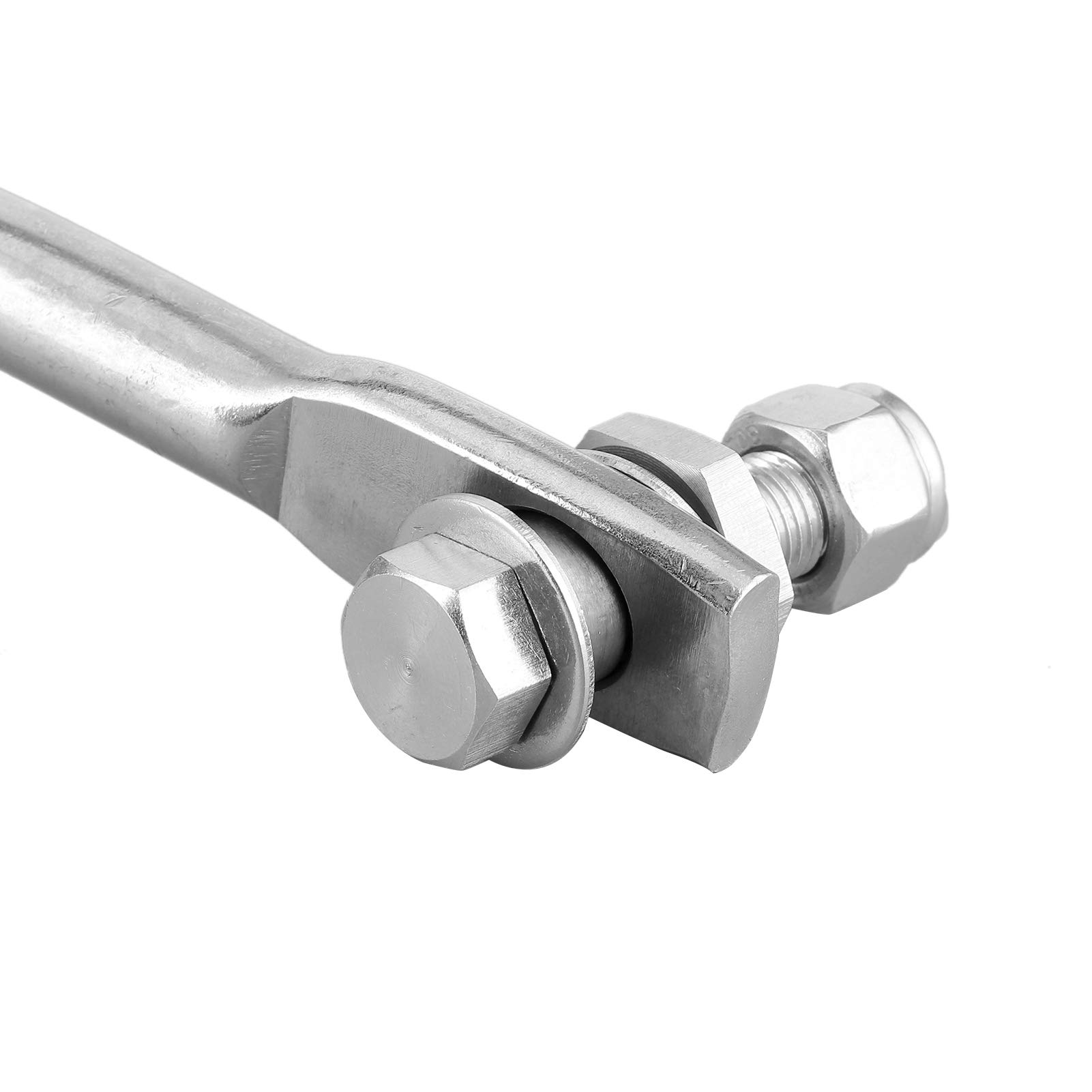 Universal Outboard Steering Connecting Link Tie Rod Replacement for 30-60 HP Silver Marine Engines - Perfect for Boat Steering System Repairs and Maintenance