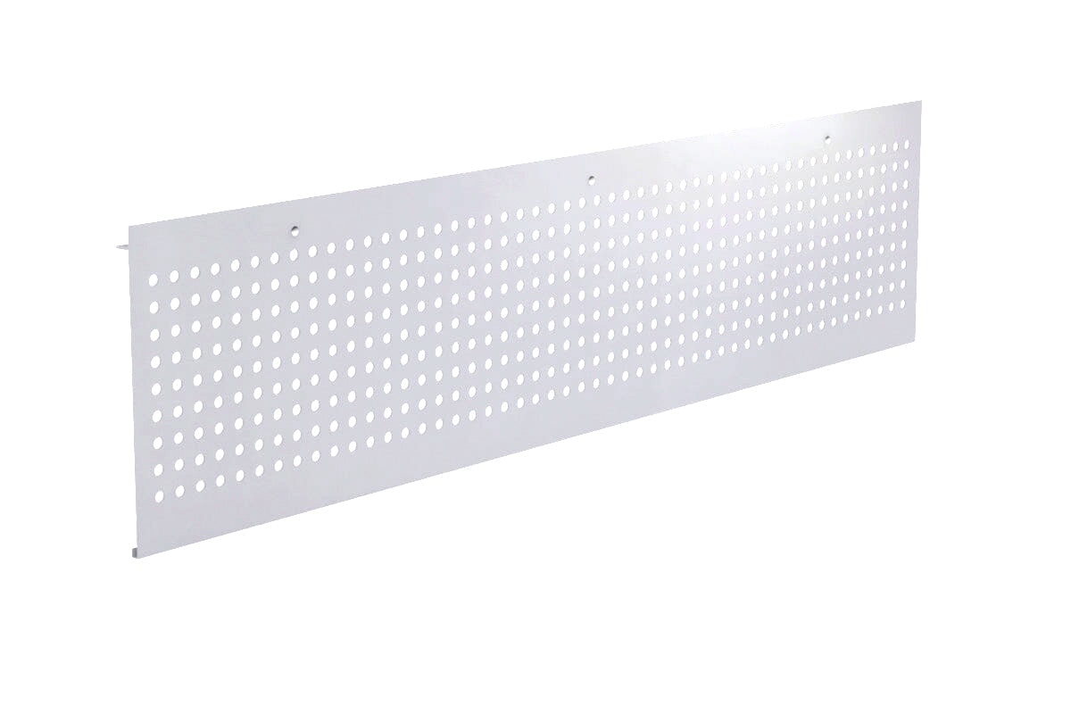 Sturdy Metal Modesty Panel for Office Desks - Privacy Screen Divider for Workstations & Home Offices