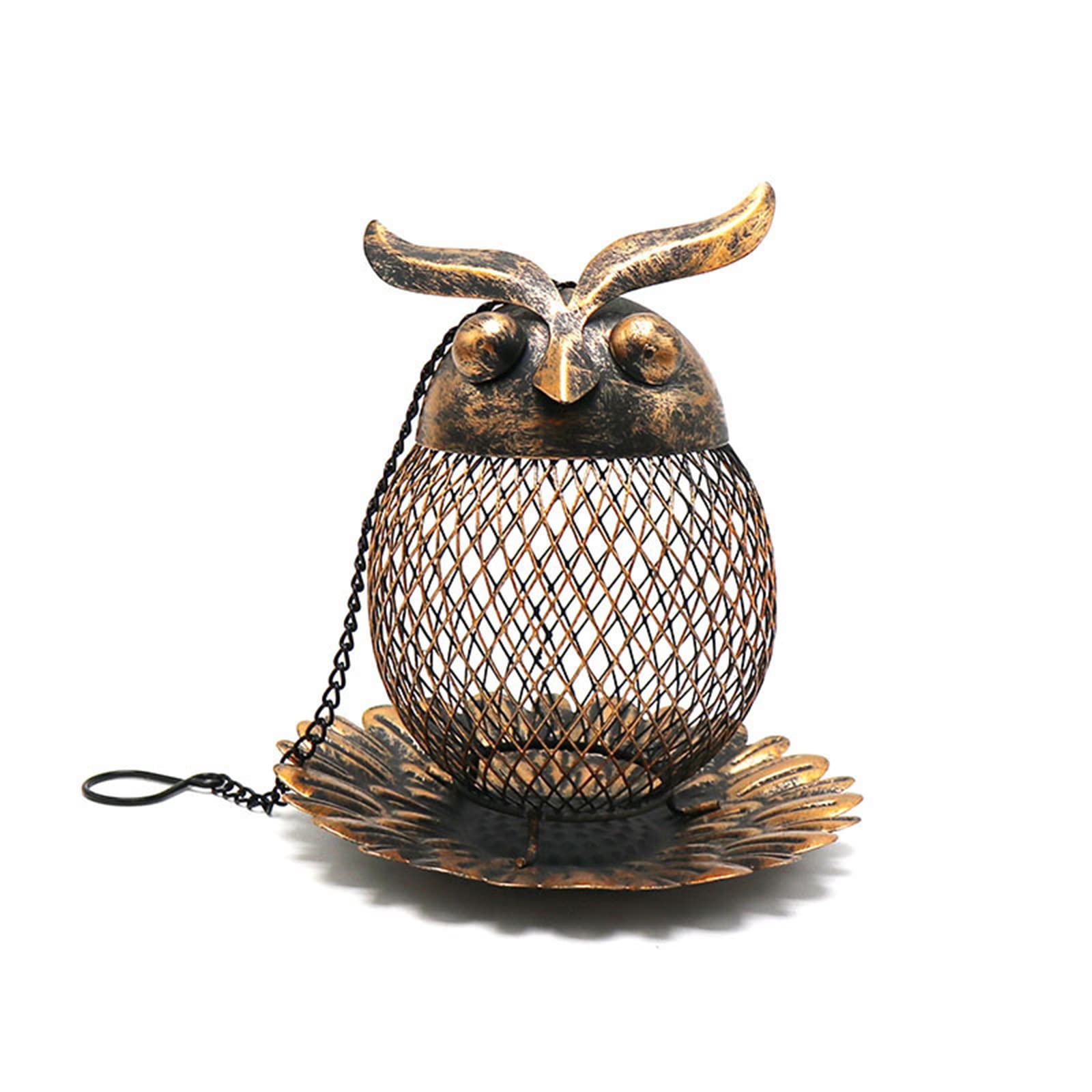 Durable Squirrel-Proof Metal Bird Feeder for Outdoor Garden & Yard - Hanging Bird Feeding Station for Wild Birds - Perfect for Backyard Bird Watching & Nature Lovers