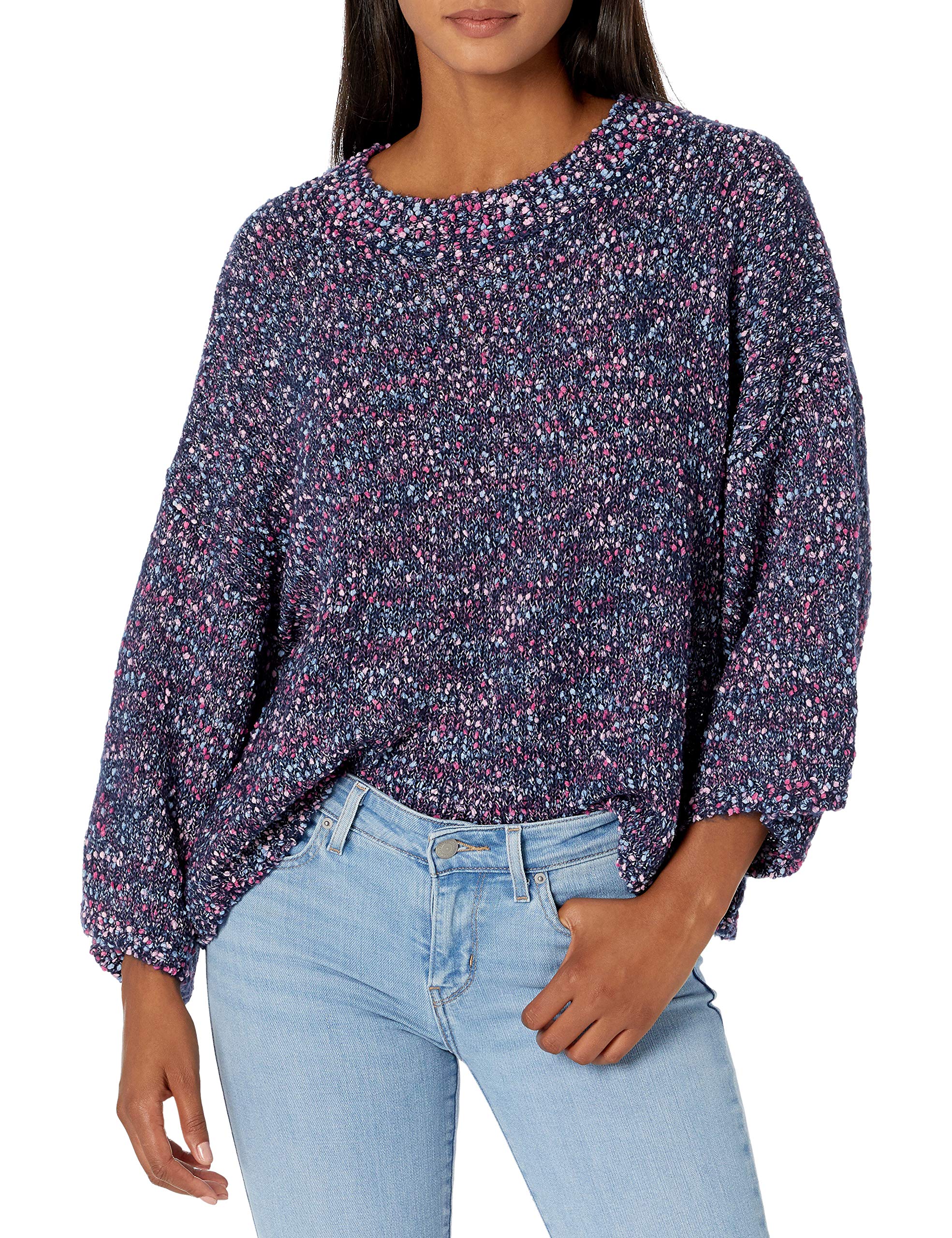 Jack Women's Confetti Wide Sleeve Sweater - Casual Party Wear for Holidays & Celebrations