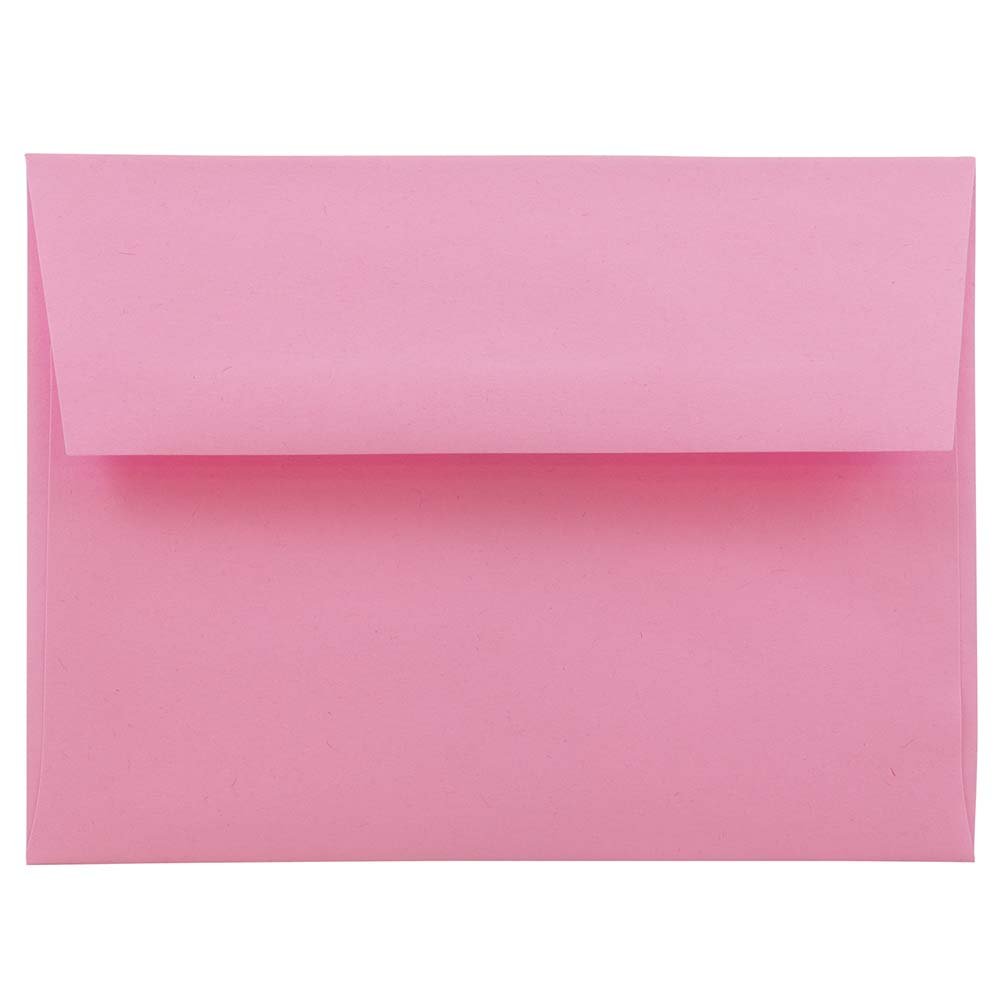 JAM PAPER A6 Blush Pink Invitation Envelopes - 25 Pack for Wedding & Party