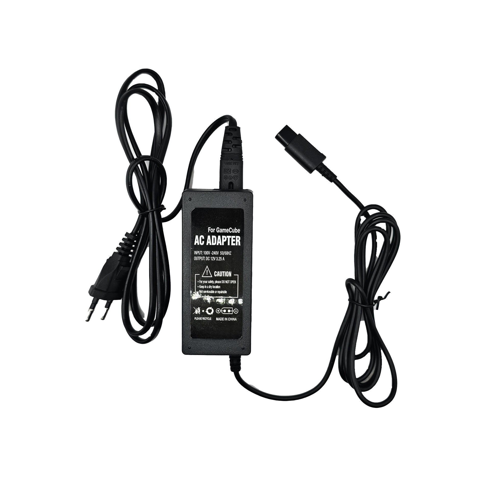 Original Gamecube Power Supply Adapter - Replacement AC Cord for Nintendo Gamecube Console - Perfect for Gaming Setups & Retro Gaming Enthusiasts