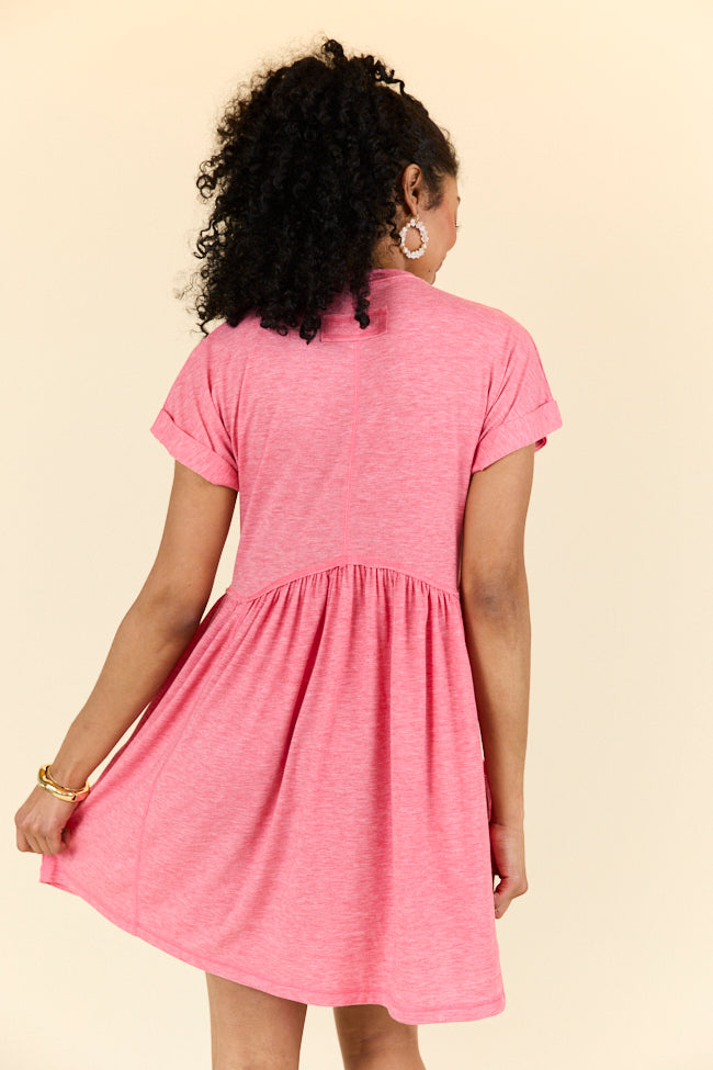 Red Button Knit Dress for Women - Elegant Casual & Party Wear - Perfect for Dates, Office, and Special Occasions | On Sale Now