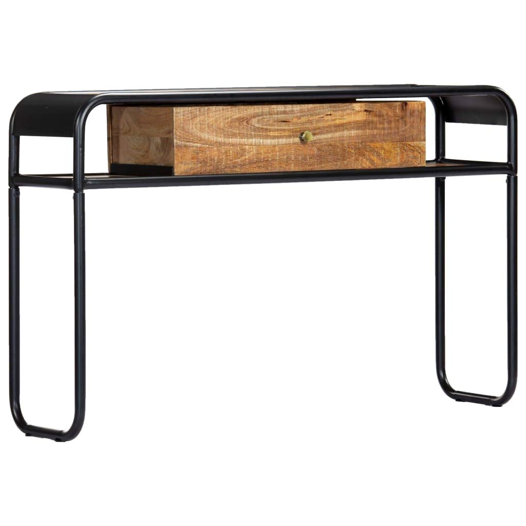 Industrial Style Console Table with Drawer & 2 Storage Compartments - 46.5