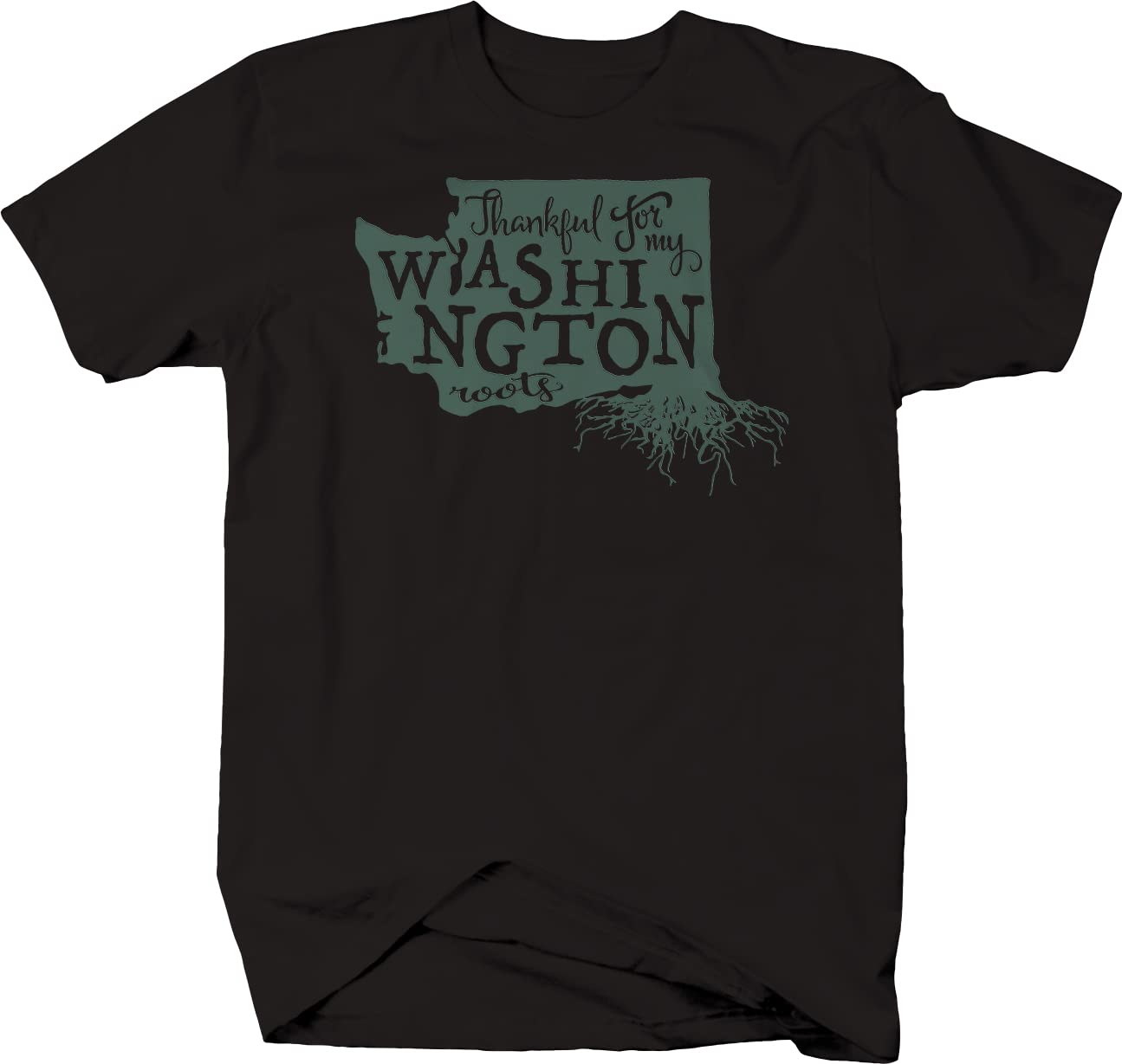 Washington Home Roots Men's T-Shirts - Comfortable Casual Tees for Everyday Wear, Travel & Outdoor Activities