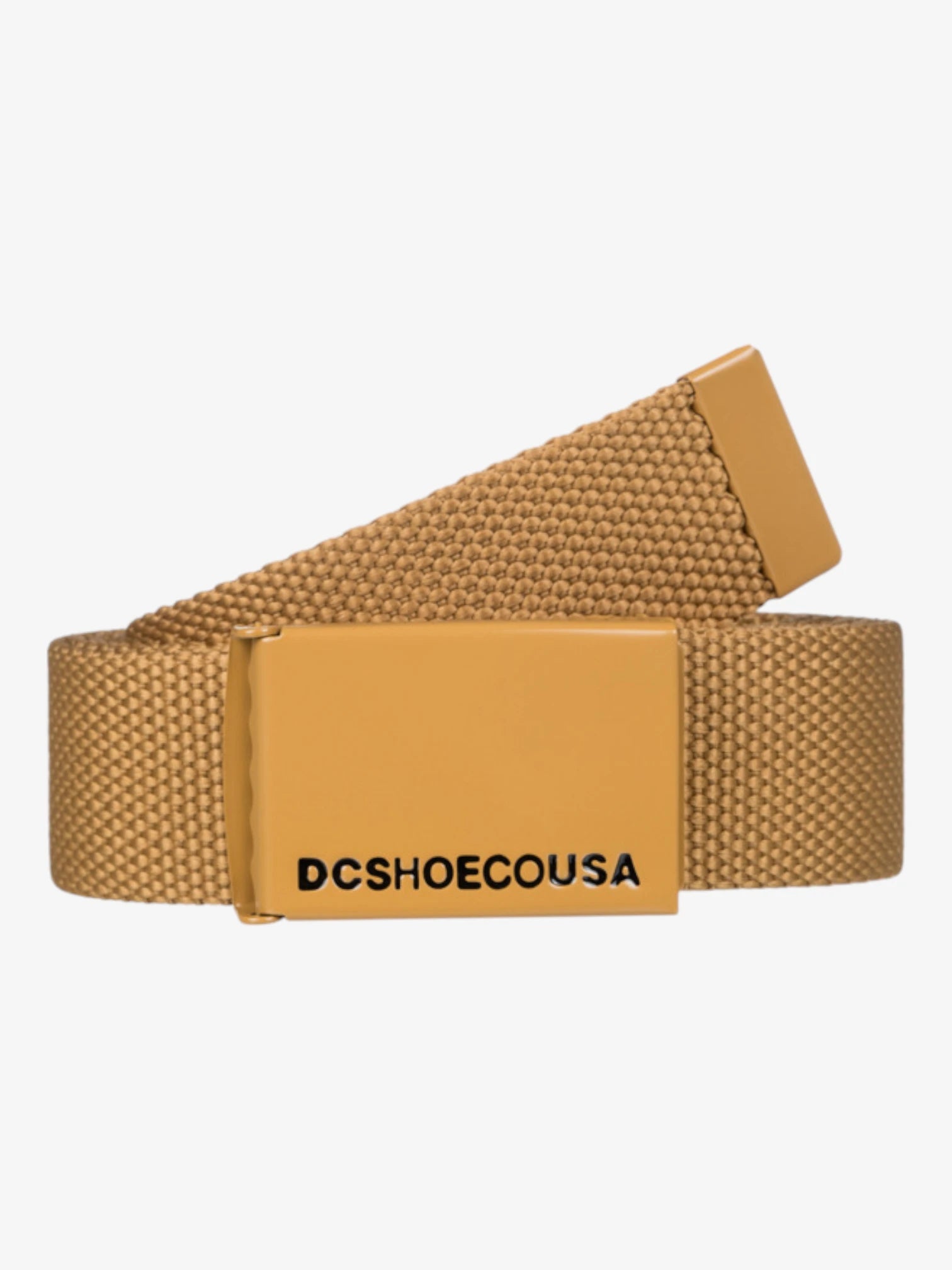 DC Web 3 Brown Leather Belt for Men - Stylish Casual & Dress Accessory for Office, Date Night & Everyday Wear