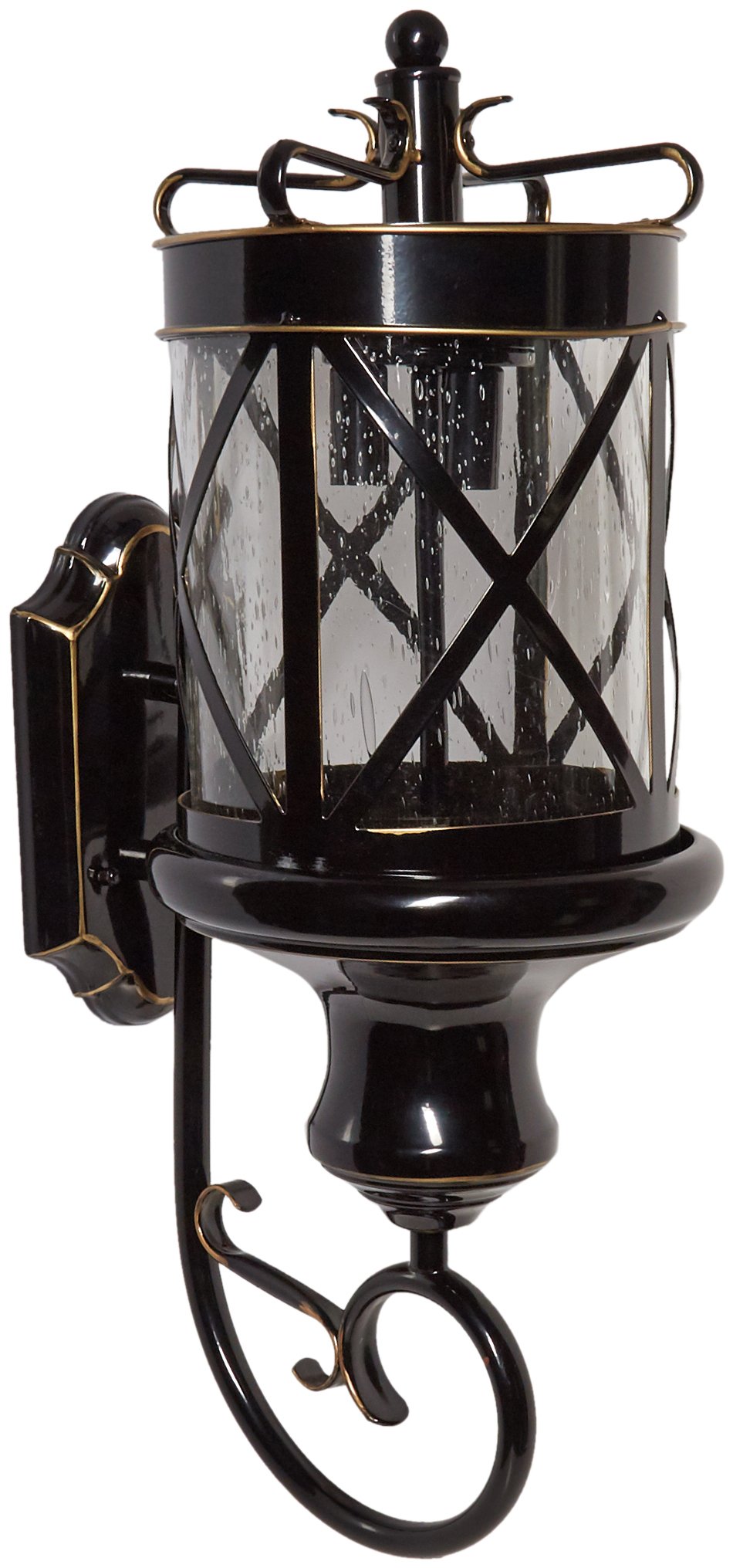 Trans Globe Lighting TG5121 Rubbed Oil Bronze Nautical Three Wall Lantern - Outdoor Post Light for Porch, Garden & Patio - 28.8