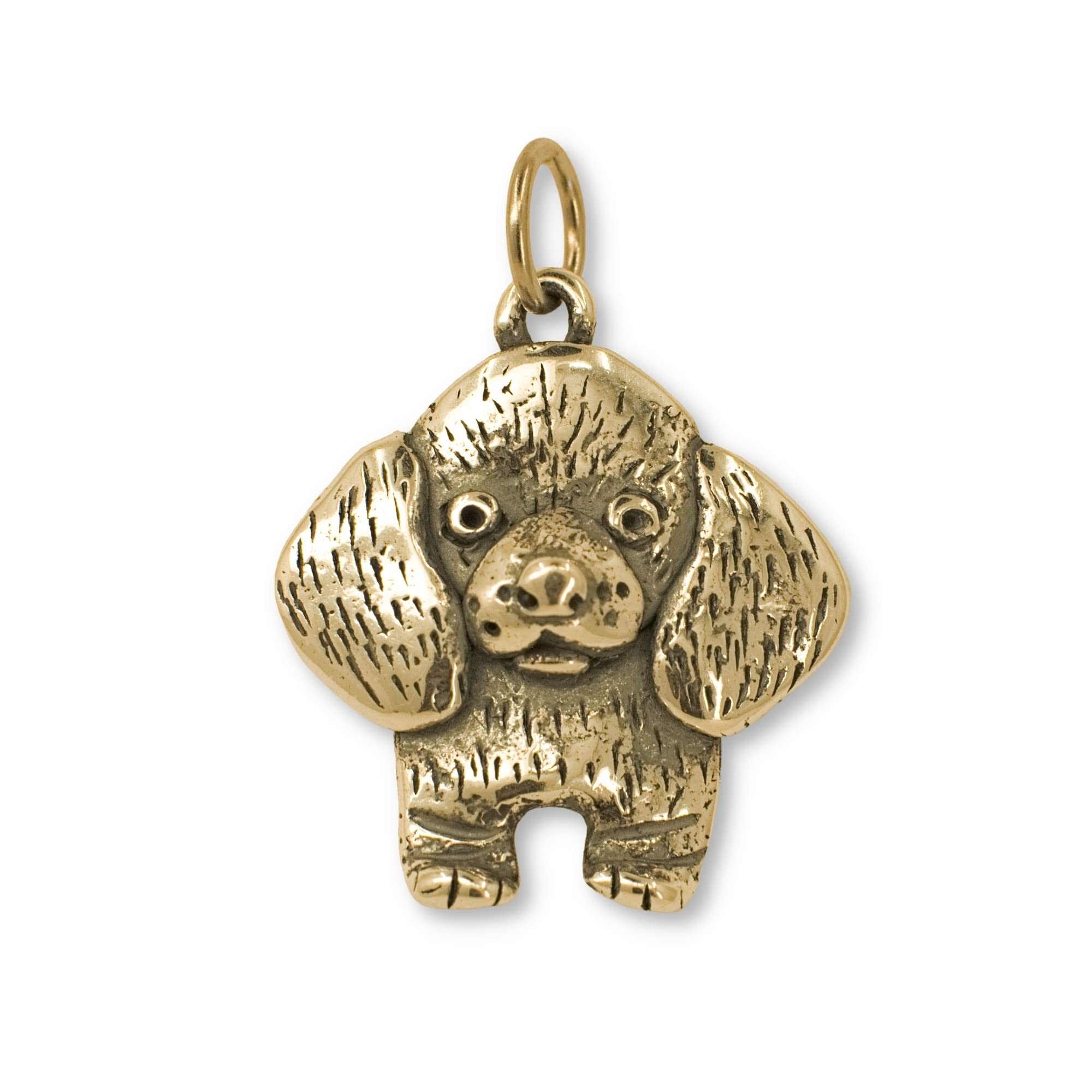14K Gold Dachshund Puppy Charm for Charm Bracelet - Elegant Dog Lover Gift for Women, Girls - Perfect for Birthdays, Anniversaries & Everyday Wear