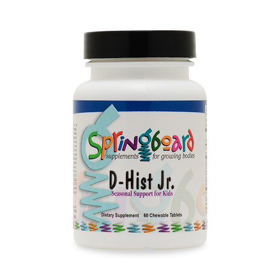 D-Hist Jr Chewable Tablets for Kids - 60 Count | Allergy Relief & Immune Support | Perfect for Seasonal Allergies & Daily Health