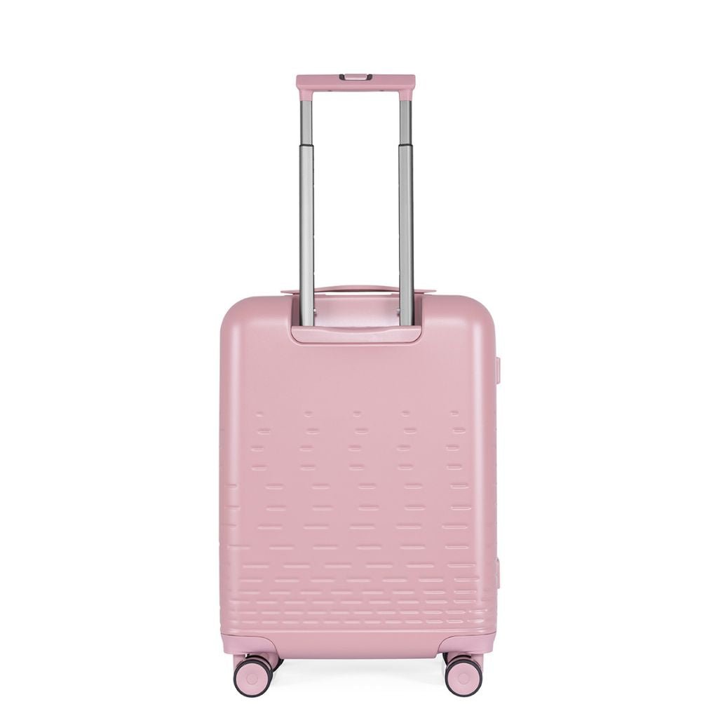 55cm Lightweight Carry-On Suitcase with 360° Spinner Wheels - Pink | Perfect for Air Travel, Weekend Getaways & Business Trips
