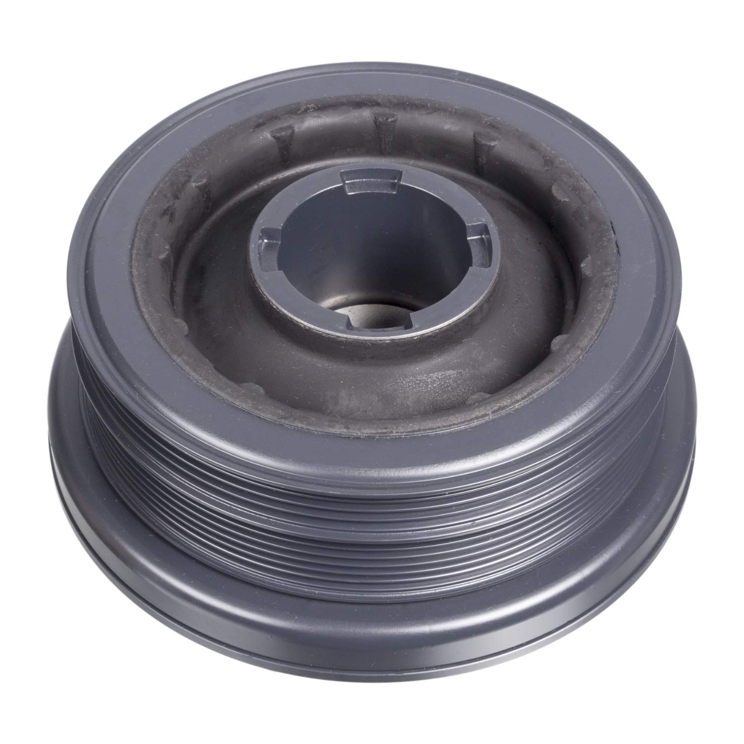 febi bilstein 27340 Decoupled Crankshaft Pulley - 1 Pack | High-Performance Engine Pulley for Smooth Operation | Ideal for Automotive Repair & Maintenance
