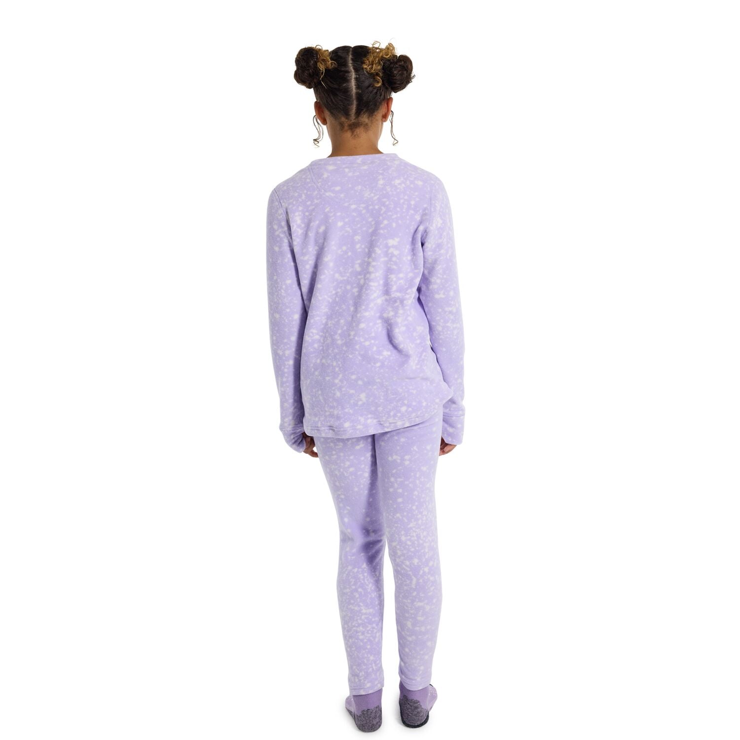 Burton Kids Fleece Base Layer Set - Warm Thermal Underwear for Boys & Girls - Perfect for Skiing, Snowboarding & Winter Outdoor Activities