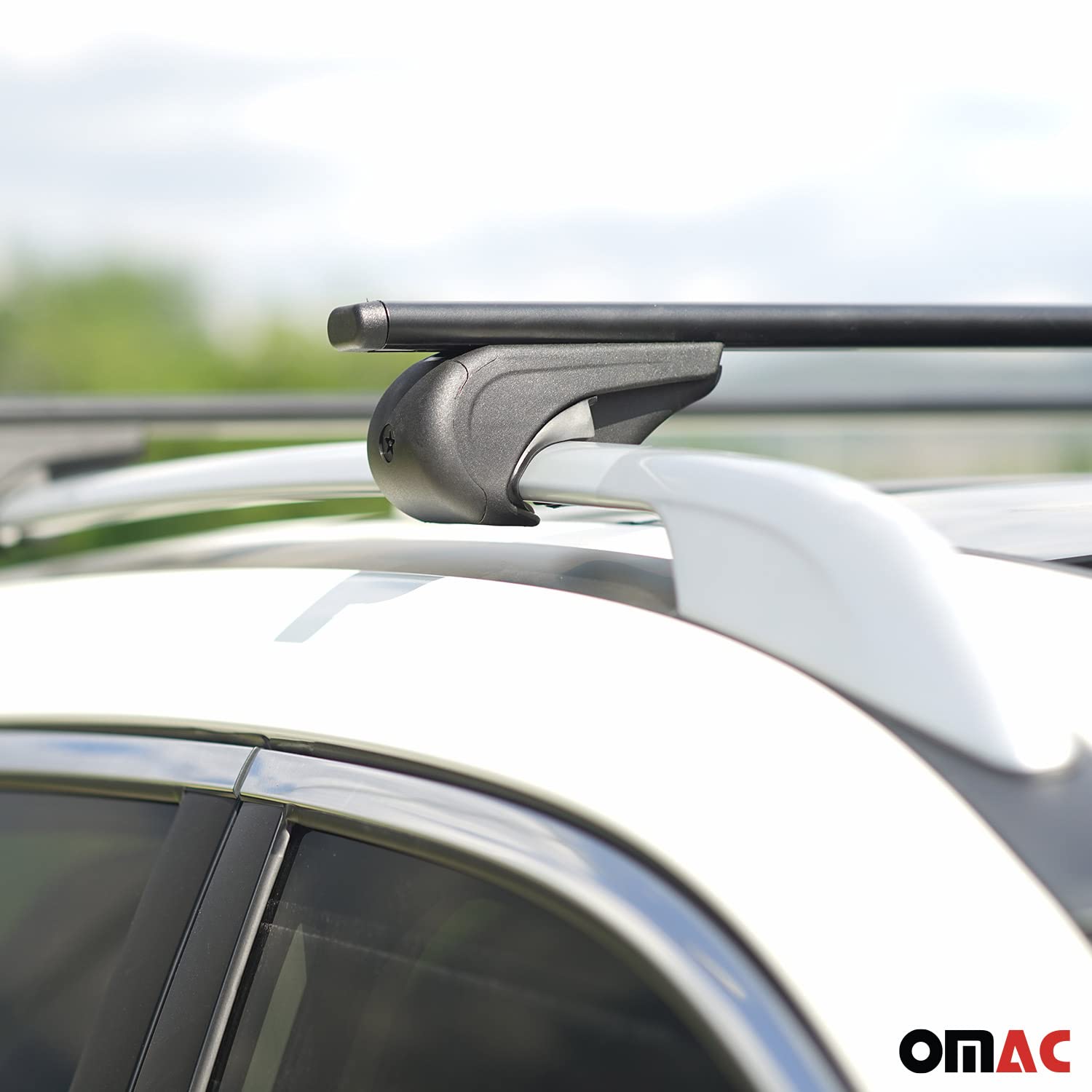 Durable Black Roof Rack Cross Bars for Ford Bronco Sport 2021-2024 - 2 Pcs Anti-Theft Cargo Carrier for Kayak, Canoe, Surfboard, Ski, Snowboard - Perfect for Camping, Road Trips & Outdoor Adventures