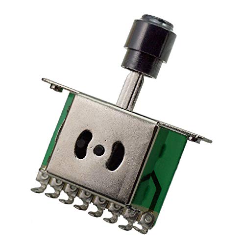 3-Way Guitar Pickup Selector Switch for Telecaster & Stratocaster Electric Guitars - High-Quality Toggle Lever Switch for Smooth Tone Control | Perfect for DIY Guitar Repairs & Upgrades