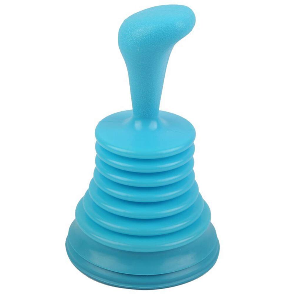 Blue Home Pipe Dredger Squeeze Drain Cleaner - Powerful Kitchen & Toilet Drain Opener for Clogged Sinks, Showers, and Bathtubs - Fast-Acting Plumbing Tool for Hair, Grease, and Debris Removal