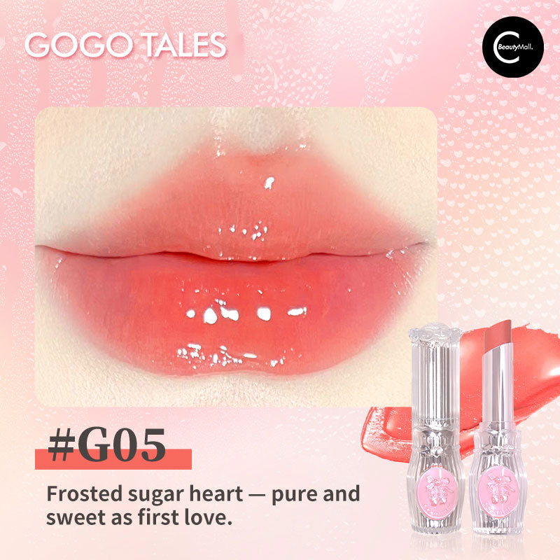 Gogotales Little Gem Ballet Gloss Lipstick - Hydrating Shine Lipstick with Sheer Color, Vegan & Cruelty-Free - Perfect for Everyday Wear, Date Night & Special Occasions