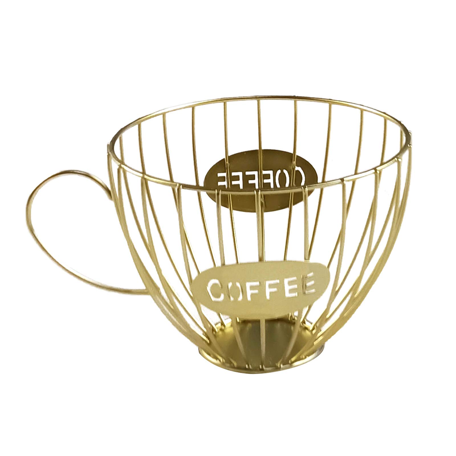 Bar Cup Organizer - Coffee Pod Holder & Mug Storage for Countertop - Perfect for Coffee Shops, Home Kitchen Organization, and Moving Supplies