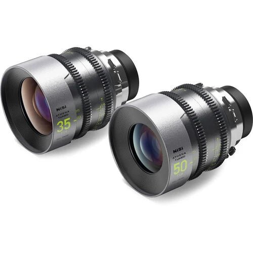NiSi ATHENA Tuned Prime T2.4/1.9 Full Frame 5 Lens Kit with Case (PL Mount) - Professional Cinema Lenses for Filmmaking, Videography & Photography - Perfect for DSLR, Mirrorless & Cinema Cameras