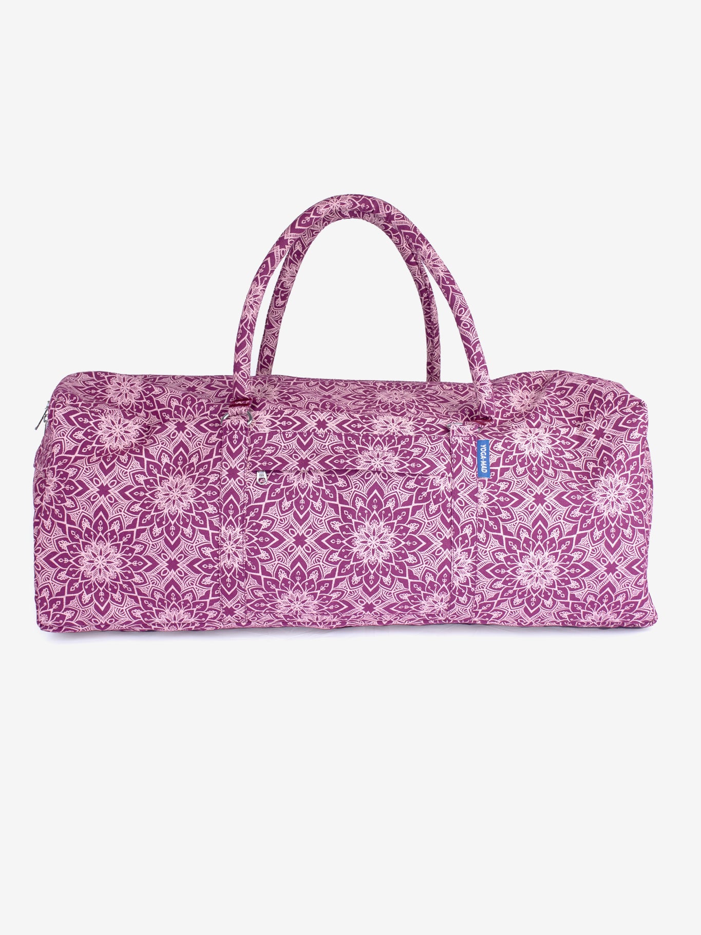 Mandala Print Yoga Kit Bag - Premium Yoga Mat, Strap & Blocks Set for Women & Men - Perfect for Yoga, Pilates, Gym & Travel