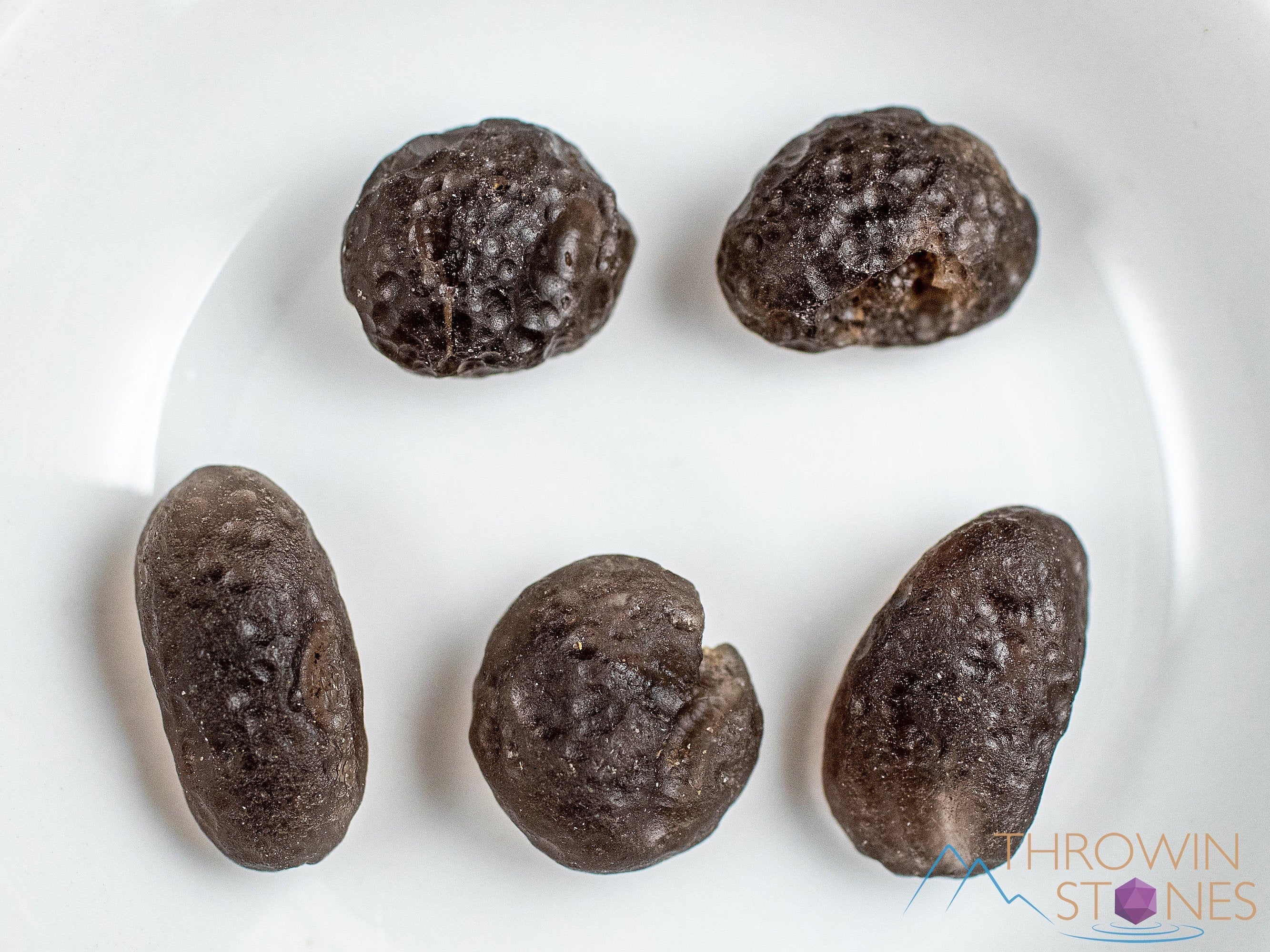 COLOMBIANITE Raw Crystal Tektite Obsidian Oval - Natural Metaphysical Healing Stones for Energy Work, Chakra Balancing & Spiritual Growth | Perfect for Meditation, Reiki & Crystal Grids