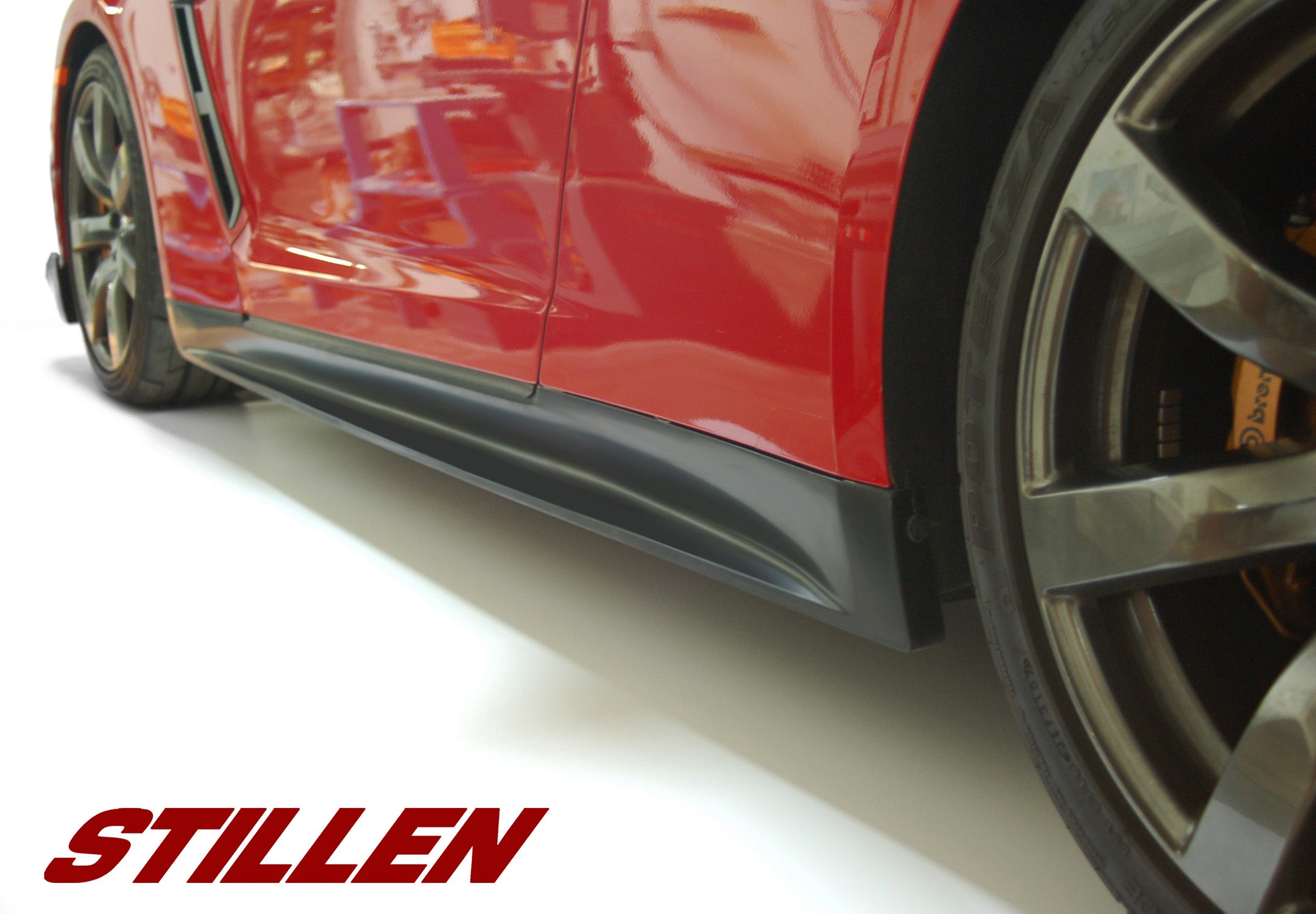 2009-2015 Nissan GT-R R35 Aero Side Skirts - High Performance Urethane Body Kit (GTRKB12829) | Perfect for Racing & Car Shows | Enhances Aerodynamics & Style
